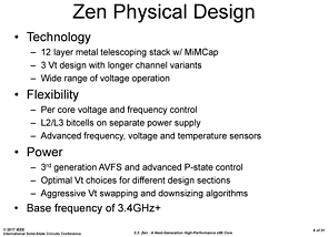 AMD Ryzen-Präsentation @ ISSCC (Slide 06)